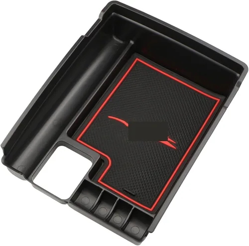 Miniatura 8 de Caja de almacenamiento central para reposabrazos de automóvil, compatible con Nissan X-Trail T32 2014-2020, bandeja de guantes, accesorios