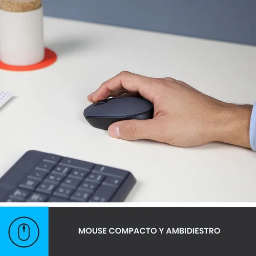Miniatura 2 de Logitech Teclado y mouse inalámbrico MK235