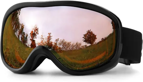 Miniatura 14 de SPOSUNE Gafas de Esquí Sobre Gafas con Lente Doble, Gafas de Nieve Anti-empañamiento Anti-UV para Hombres Mujeres Jóvenes Esquí Moto de Nieve Marco