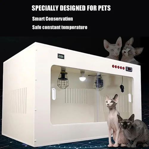 Miniatura 2 de Pet Incubator Box for Dog, Large PET Brooder Nursery Dog, Cat Incubator for Puppies, Puppy Incubator with Heating, Kitten Incubator, for Puppies