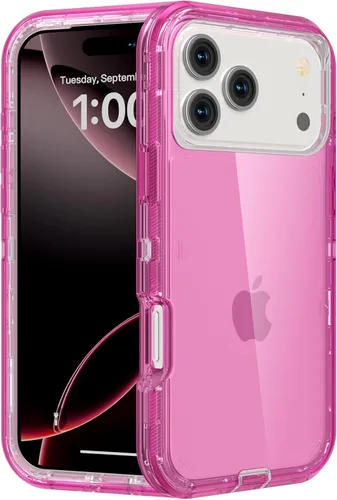 Miniatura 28 de Follaroma para iPhone 11, Funda Resistente a Prueba de Golpes, Protección Anti-Caída, Funda Protectora Transparente de Doble Capa Compatible