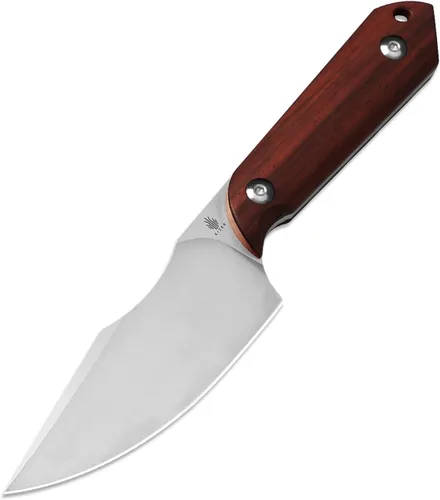 Miniatura 12 de Kizer Mini Harpoon Cuchillo de hoja fija con funda, cuchillo de caza de hoja de 3 V con mango de micarta, cuchillos pequeños EDC de hoja fija