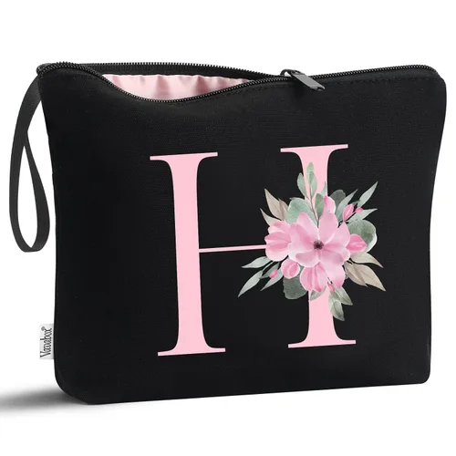Miniatura 127 de Vavabox A-Z Bolsa de Maquillaje Personalizada, Regalos de Cumpleaños para Mujeres y Mamá, Regalos para la Mejor Amiga, Bolsa de Cosméticos
