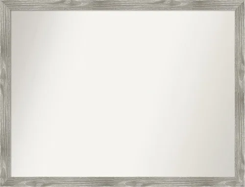 Miniatura 110 de Amanti Art Espejo personalizado, espejo de baño gris plomo a rayas, espejo de pared o espejo de tocador de baño sobre el fregadero