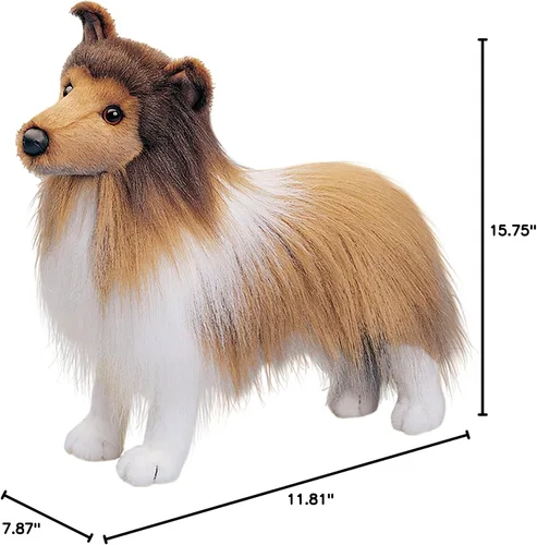 Miniatura 2 de Douglas Dixie Sheltie Dog Shetland Sheepdog - Animal de peluche