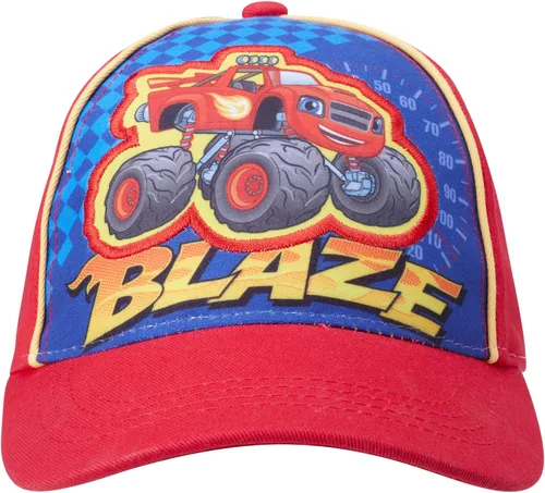 Miniatura 2 de Nickelodeon Gorra de béisbol de algodón ajustable Blaze and The Monster Machines para niños (niño)