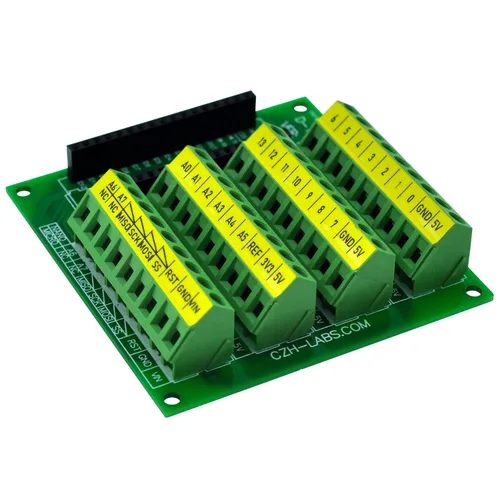 Miniatura 3 de Placa de módulo de ruptura de bloque de terminales de tornillo para Arduino Nano/Micro.