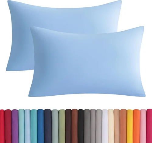 Miniatura 53 de BEDSUM Funda de almohada de microfibra para el cuerpo, suave, resistente a las arrugas y de fácil cuidado con cierre de sobre para adultos y mujeres