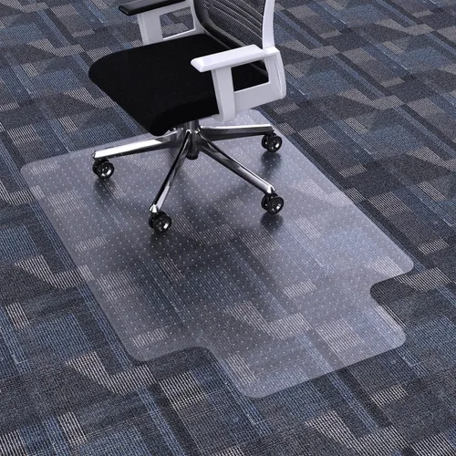 Miniatura 10 de FuturHydro Tapete para silla de oficina para suelo de madera dura, 36 x 48 pulgadas, tapete transparente para silla de computadora, tapete