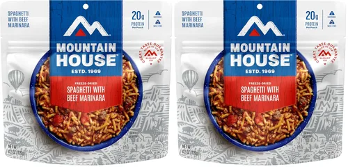Miniatura 22 de Mountain House Lasaña de carne Alimentos liofilizados para acampar, 4 porciones, vida útil de 30 años, paquete de 2