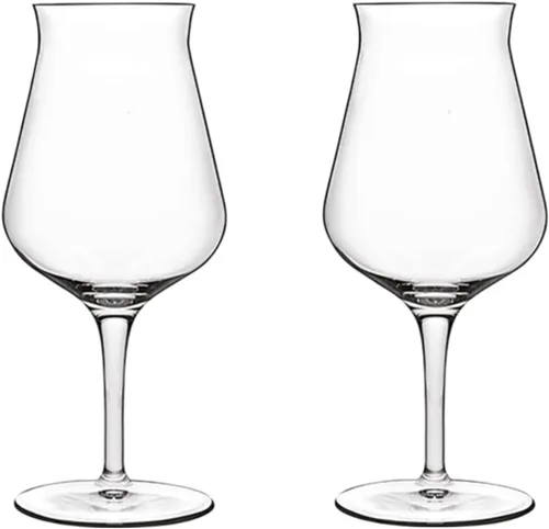 Miniatura 10 de Luigi Bormioli Birrateque - Vasos de cerveza de sidra de 17 onzas (juego de 2) – Vasos de cerveza artesanales para sidra, sidra dura, sidra