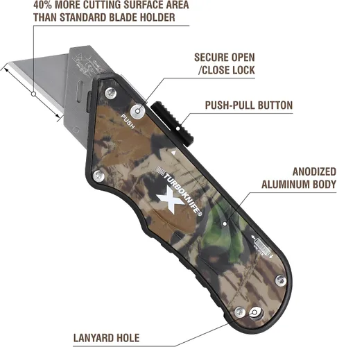 Miniatura 4 de Olympia Tools 33-130 Camo Turbo x Cuchillo