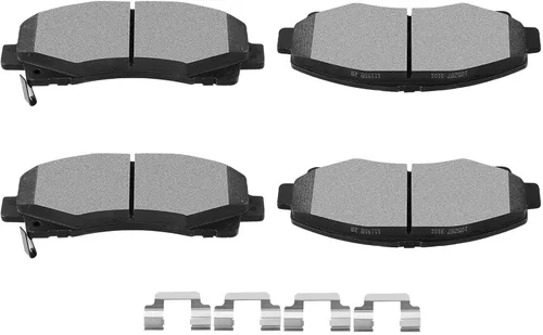 Miniatura 22 de SCITOO Juego de pastillas de freno semimetálicas delanteras D412 para Chevrolet Camaro 1988-1991, Chevrolet Corvette 1988-1996, Pontiac Firebird
