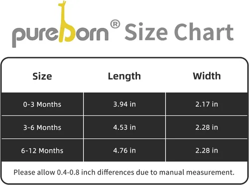 Miniatura 6 de pureborn Botines de invierno para bebé, de forro polar, antideslizantes, para cuna