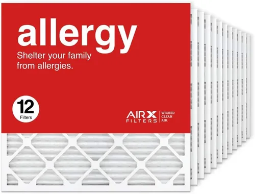 Miniatura 2 de AIRx Filters Filtro de aire MERV 11 plisado HVAC de 10 x 10 x 1 para caldera, paquete de 12 unidades, fabricado en los Estados Unidos