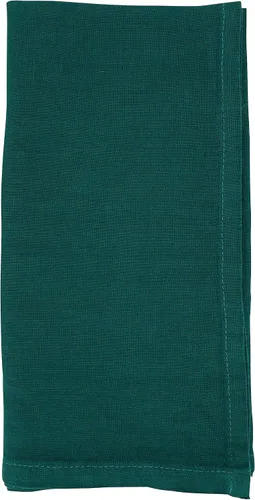 Miniatura 12 de Saro Lifestyle Pure Linen Elegance Servilleta de mesa (juego de 4), aguamarina, 20 pulgadas