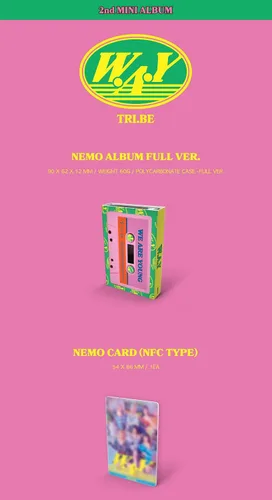 Miniatura 2 de TRI.BE - 2º Mini álbum W.A.Y [NEMO Álbum ver.]