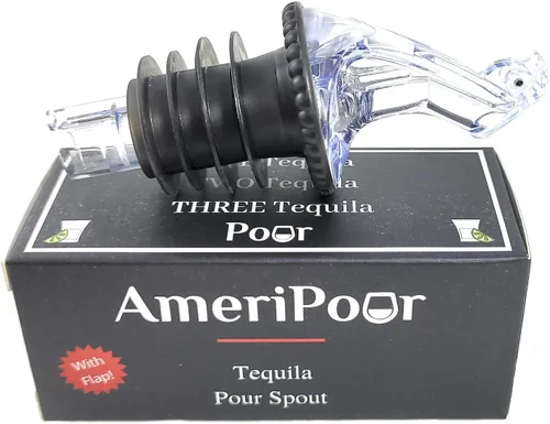 Miniatura 10 de Speed Pourer - Patron Pour Spout - Fabricado 100% en los Estados Unidos. Boquillas de barra de flujo libre que no gotean - Sin grietas, solo un