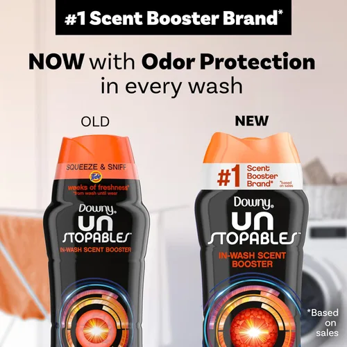 Miniatura 5 de Downy Unstopables - Perlas potenciadoras de aroma para lavar la ropa, Tide Original, 13.4 onzas