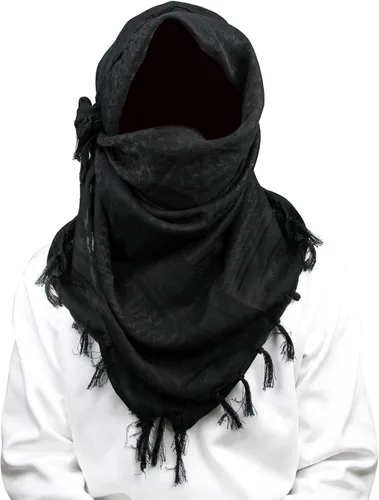 LOOGU Red de camuflaje, bufanda táctica de malla de camuflaje para juegos de guerra, deportes y otras actividades al aire libre
