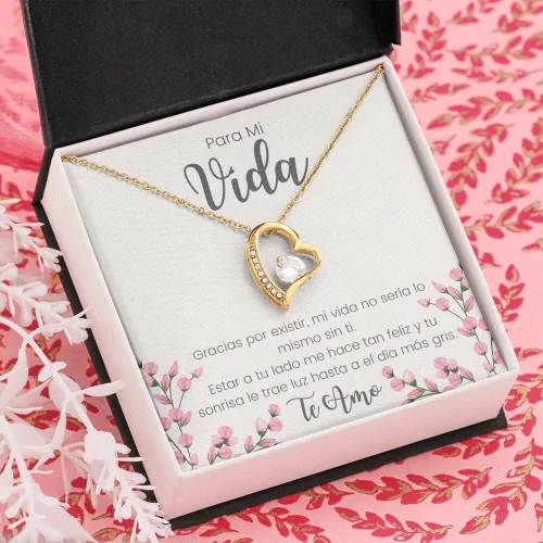 Miniatura 3 de Regalo para Ella regalo para Esposa regalo para Novia Aniversario Cumpleaños Día del Amor y La Amistad Día de San Valentín Español Collar