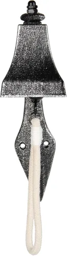 Miniatura 7 de Campana de cena Upstreet para exteriores o interiores, hecha de cobre rojo y hierro fundido, campana para colgar en la pared para superficies