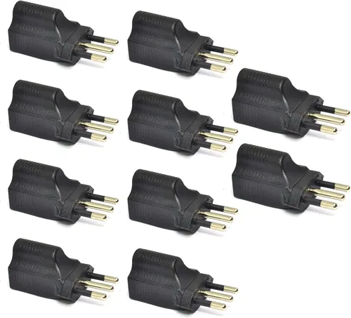 Miniatura 11 de Ceptics Japón, Filipinas NEMA 1-15 Adaptador de Enchufe de Energía para Viaje Acepta NEMA 5-15R - Certificado ETL - Grado Industrial (IG-6)