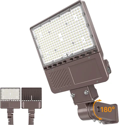 Miniatura 38 de Luz LED de estacionamiento de 150 W, 120 W, 90 W, ajustable, con certificación UL, 5700 K, 5000 K, 4500 K, sintonizable, 22500 lm luz comercial