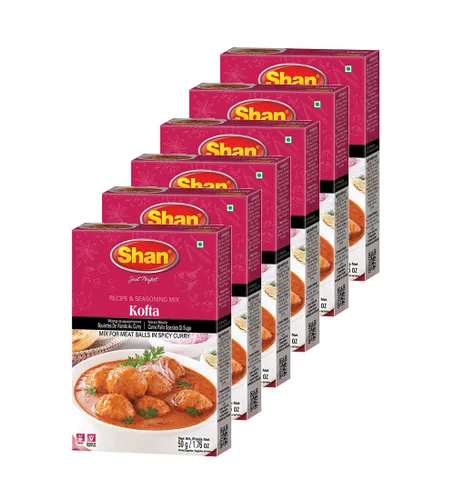 Miniatura 110 de Shan Korma Recipe and Seasoning Mix 1.76 oz (50g) - Spice Powder for Traditional Meat in Yogurt Sauce - Suitable for Vegetarians - Airtight Bag in a