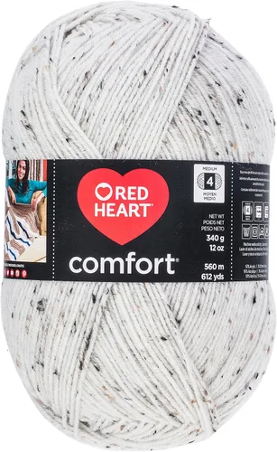 Miniatura 73 de RED HEART Hilo Comfort Shimmers, ópalo blanco