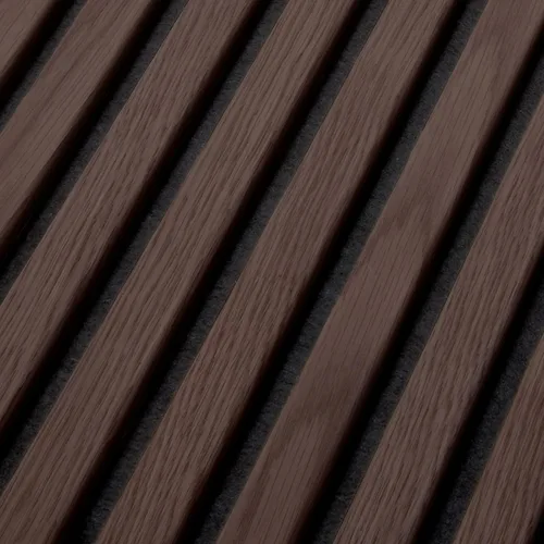 Miniatura 8 de Paneles de madera para pared - Paneles de pared acústicos de roble - 4 piezas de paneles de madera para pared - 240 cm x 30 cm - Paneles de pared