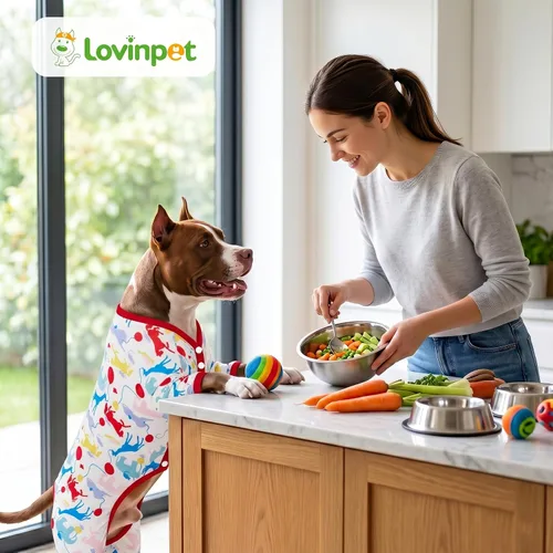 Miniatura 8 de LovinPet Pijama gigante para perros grandes, camisa de recuperación quirúrgica para perros grandes, pijamas para mascotas para perros, para dejar