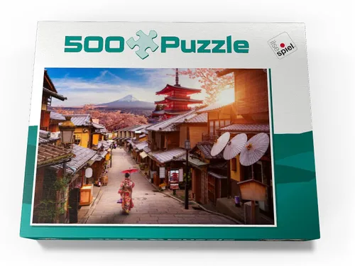 Miniatura 4 de MyPuzzle Idyllic Japan - Rompecabezas prémium de 500 piezas, fabricado en Estados Unidos