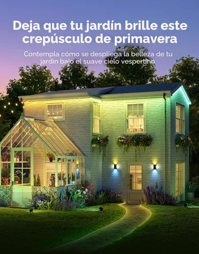 Miniatura 2 de Govee Tira de luces LED para exteriores, 32.8 pies, luces inteligentes para exteriores que funcionan con Alexa y Google Assistant, control