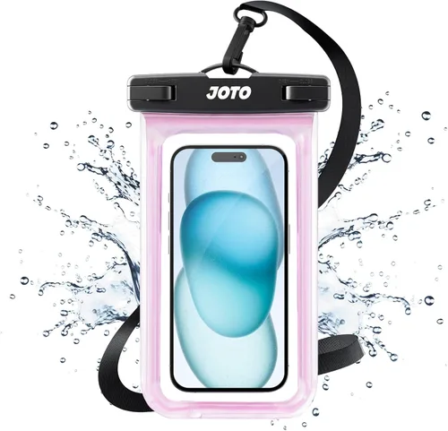 Miniatura 23 de JOTO - Paquete de 2 fundas impermeables universales para iPhone 17 Air 16 15 14 13 12 11 Plus Pro Max, bolsa seca para celular IPX8 XR X SE, Galaxy