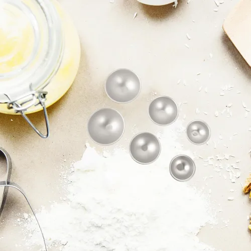 Miniatura 6 de EXCEART Moldes para pasteles de aleación de aluminio para hornear, moldes fáciles de pastelería y tarta de queso para postres y pudines, herramienta
