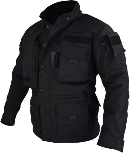 Miniatura 6 de Chaqueta táctica del ejército con capucha de múltiples bolsillos, abrigo de caza Molle militar, chaquetas de concha dura, ropa de abrigo