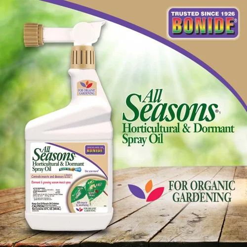 Miniatura 3 de Bonide All Seasons Aceite en Aerosol Hortícola y Latente, 32 oz Listo para Rociar, Prevención de Enfermedades y Eliminador de Insectos
