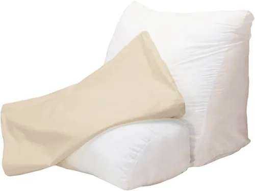 Miniatura 2 de Contour Protector de funda de almohada, color beige estándar (20 pulgadas de ancho) (paquete de 2)