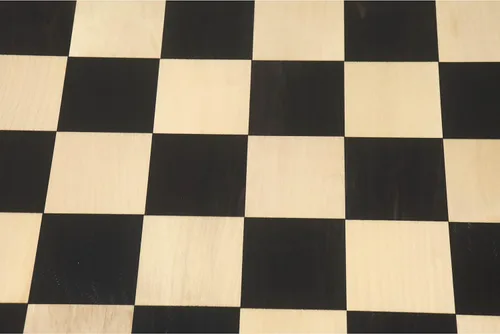 Miniatura 7 de Players Choice - Tablero de ajedrez de madera de arce y ébano con anotaciones, cuadrado de 2.165 in, acabado mate