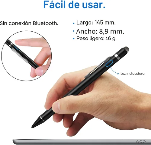 Miniatura 5 de Lápices capacitivos para pantallas táctiles, NTHJOYS Universal de punta fina para iPad, iPhone, teléfono inteligente iOS/Android y otras tabletas