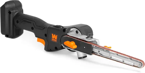 Miniatura 12 de WEN Lijadora de Detalle Inalámbrica, Velocidad Variable con Batería de Iones de Litio de 20 V MAX 2,0 Ah y Cargador (20437)