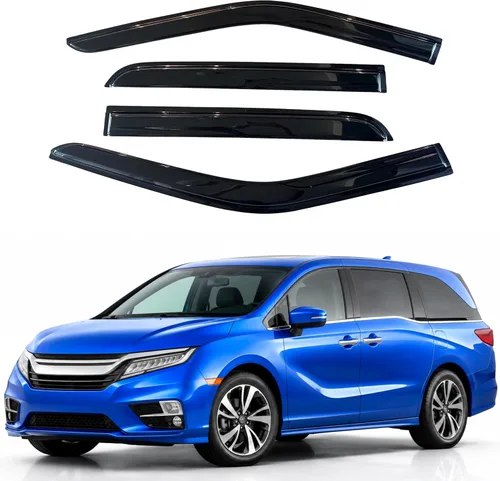 Miniatura 271 de Visor para ventana IG para Hyundai Venue 2020-2023, protector contra la lluvia, adhesivo extra duradero, deflector de viento para lado