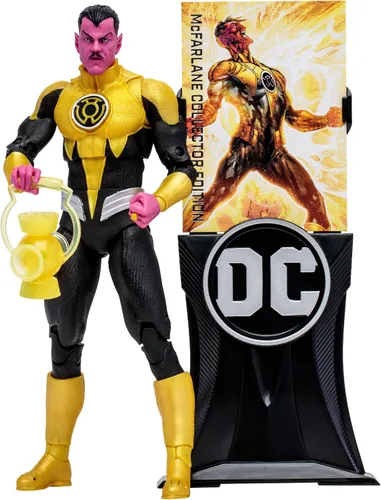 Miniatura 6 de McFarlane Collector Edition #6 - DC Multiverse - Sinestro (Sinestro Corps Wars) Figura de 7 pulgadas (el estilo puede variar)