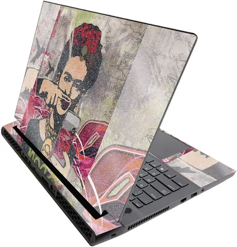 Miniatura 350 de MightySkins - Skin brillante con purpurina para Alienware M17 R3 (2020) y M17 R4 (2021) - Diversión de los años 90 Acabado duradero con purpurina