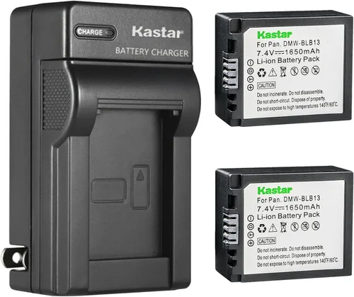 Miniatura 7 de Kastar Paquete de 1 cargador de batería y pared de CA para Panasonic Lumix DMC-G2 DMC-G2A DMC-G2R DMC-G2K DMC-G2KGK DMC-G2W, Lumix DMC-G10 DMC-G10K