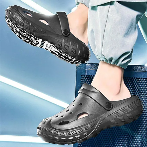 Miniatura 4 de Zuecos de jardín para hombre y mujer, con soporte de arco, suela gruesa, unisex, ligeros, de secado rápido, cómodos, zapatos de agua, zapatos