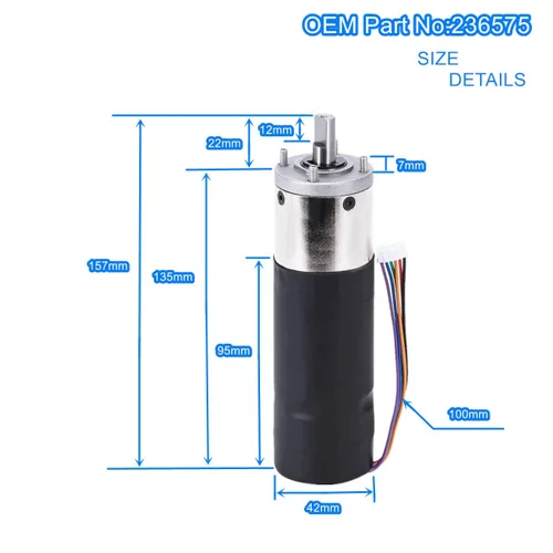 Miniatura 4 de 236575 Motor deslizante de pared RV compatible con sistema deslizante Lippert Schwintek en pared, motor deslizante para remolque de viaje y cámper
