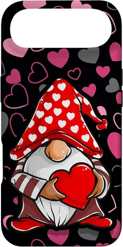 Miniatura 27 de Cute Gnome Valentine Heart Pattern Cozy Love Design Case for iPhone 17