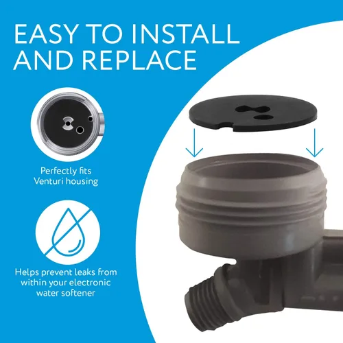 Miniatura 4 de IMPRESA Repuesto de junta Venturi para suavizante de agua, compatible con Whirlpool, Kenmore Elite y Ecodyne, paquete de 3 – 3 juntas de silicona